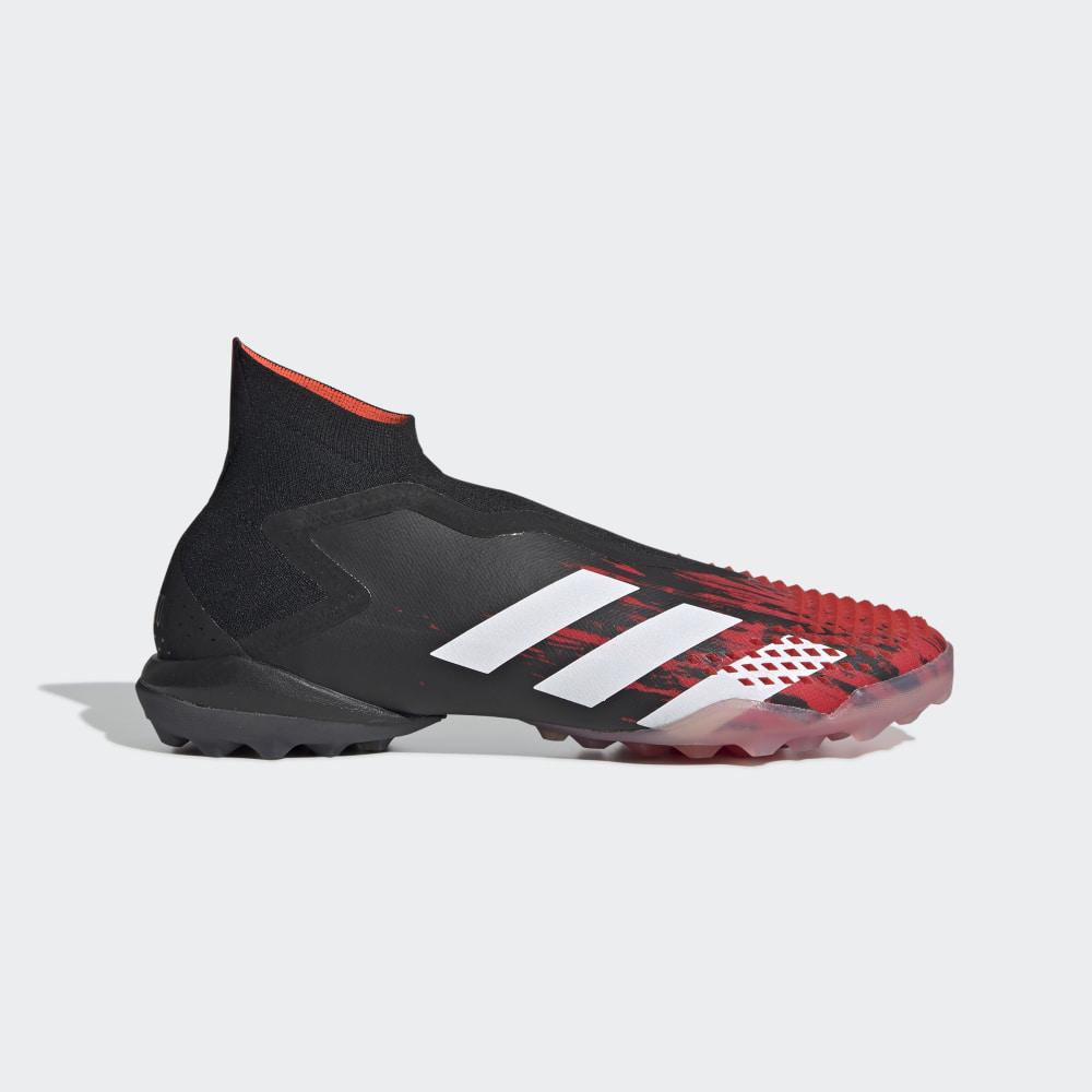 Adidasi Fotbal Adidas Predator Mutator 20+ Turf Barbati Romania - Negrii/Albi/Rosii EF1573